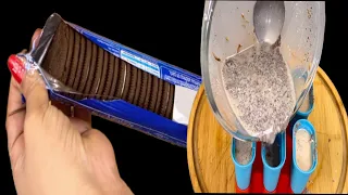 Oreo Ice Cream,Only 3 Ingredients | 3 minute Ice Cream Recipe | Oreo Biscuit Ice Cream |