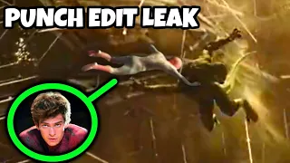 Lizard Punched Edit Out Is Now LEAKED(NEW FOOTAGE) - Spiderman No Way Home Trailer #2