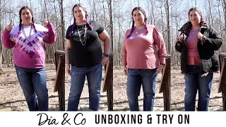 DIA & CO UNBOXING & TRY ON | Plus Size Spring Fashion Haul