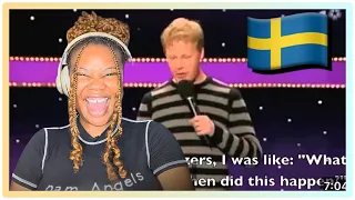 Reaction To Swedish 🇸🇪 Comedian Johan Glans