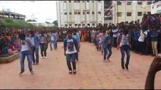 students dance performance for a song of osey ramulamma