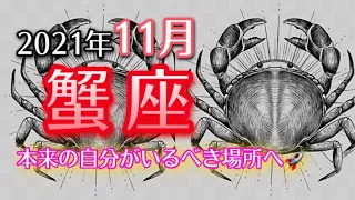 【かに座】宇宙の法則を本気で体感するタイミングがやって来た🚀11月【深層心理を突く💫高次元カードリーディング】