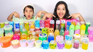 we bought  all slime in shop and mix them see what happened ?