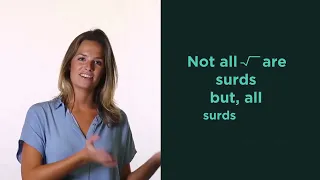 What is Surds? Surd is a square root which cannot be reduced to a whole number.#algebra #mathematics