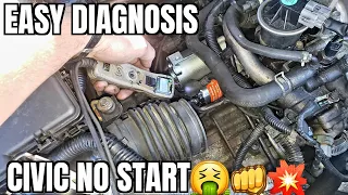 Honda Civic No Crank No Start Diagnosis How to Check Starter Battery Alternator Ignition Switch Wire