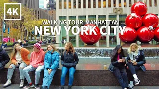 [Full Version] NEW YORK CITY - Walking Tour Manhattan, 7th Ave, Central Park, 6th Ave & Bryant Park