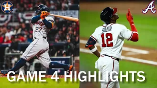 2021 MLB World Series Game 4 Highlights | Houston Astros vs. Atlanta Braves