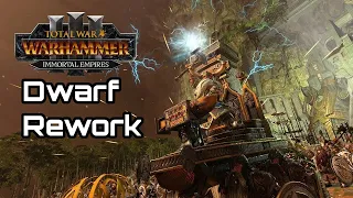 Dwarf Rework Early Look Thrones of Decay DLC Patch 5.0 - Total War: Warhammer 3 Immortal Empires