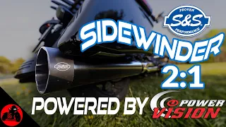 THIS is How a Harley Should Sound! | S&S Sidewinder 2:1 Exhaust