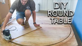 How To Build A Round Table | Easy Steps