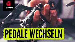 So wechselst du deine Pedale am Fahrrad