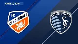 FC Cincinnati vs. Sporting Kansas City | HIGHLIGHTS - April 7, 2019
