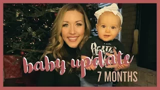 7 MONTH BABY UPDATE | brianna k