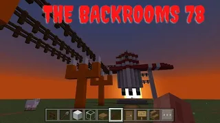Minecraft закулисье уровень 78 Космическая станция The backrooms level 78 Space station.