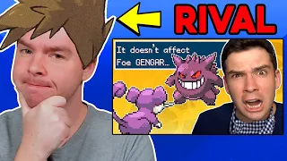Rival Reacts To Pokemon FireRed Normal Moves Only