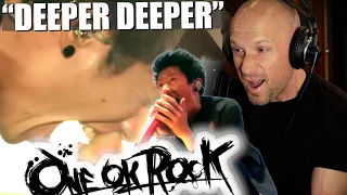 First time reaction & Vocal ANALYSIS - Deeper Deeper (Live) ONE OK ROCK