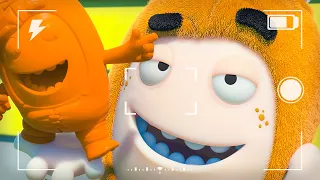 Slick and his Statue | Oddbods | Moonbug No Dialogue Comedy Cartoons for Kids