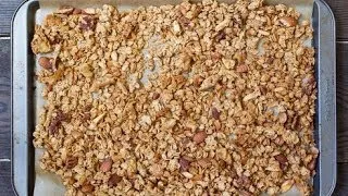 Lowfat healthy granola for fat loss