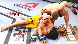 CONOR MCGREGOR KILLS BRUCE LEE! - BLOODIEST FIGHT!? - UFC 2