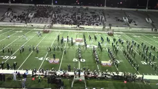 Pasadena Memorial Maverick Band Final Run 2014