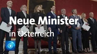 Übergangsregierung in Österreich: Experten übernehmen FPÖ-Ministerämter