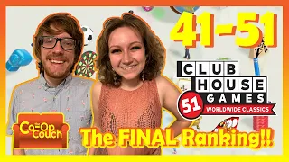 Ranking ALL 51 Clubhouse Games - The FINAL Ranking!! Part 5 (Games 41-51) - The Co-Op Couch