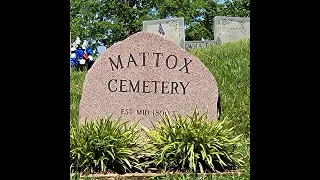 Famous Walker Sisters Gravestones in Mattox Cemetery, Wears Valley. Great Smoky Mountains.