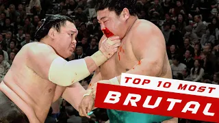Most Brutal Sumo Wrestling Fights and Knockouts