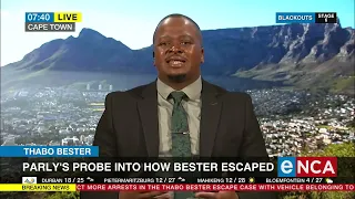 Thabo Bester | Parliament's probe into Bester escape