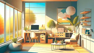 Morning Mood 🌻 Chill music to start your day ~ Chill lofi mix | relax / study / stress relief