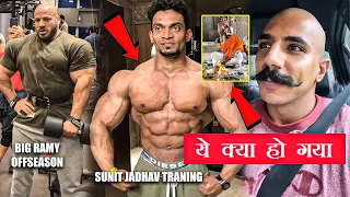 Bharat Singh Walia 'shocking' new look 😲.. Sunit Jadhav training.., Big Ramy.., Sheru Classic & More