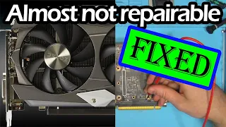 Zotac 1080Ti AMP edition repair artifacts no detect crashing anything you can imagine