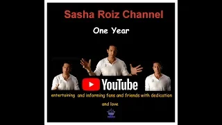 Sasha Roiz Channel has completed one year! Thank you all ❤️ - Sasha Roiz