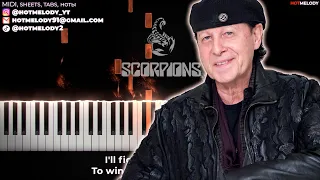 Scorpions - Still loving you piano karaoke