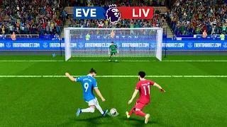 Premier League 2023/24 - Everton vs. Liverpool - Penalties