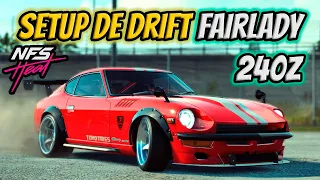 ✅[2023] NEED FOR SPEED HEAT - MELHOR SETUP DE DRIFT PARA O NISSAN FAIRLADY 240Z  (PS5)