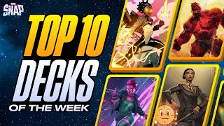 TOP 10 BEST DECKS IN MARVEL SNAP | Weekly Marvel Snap Meta Report #81