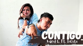 CONTIGO | KarolG ft. Tiesto | Dance Fitness | Ambolaiz | choreo ZOEY & AMBOL