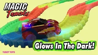 Magic Tracks Remote Control Toy Car As Seen on TV Toys Unboxing Bend, Flex Track #magictracks