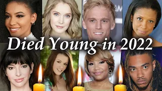 Died young American celebrities actors, singers. Everlasting memory