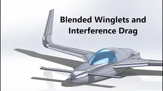 E-Racer Blended Winglet and Interference Drag CFD Analysis