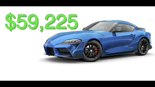 2021 Toyota Supra Maxed Out $$$$$$