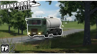 Строим Шоссе на Маленькой карте в Transport Fever 2 | Только Грузовики