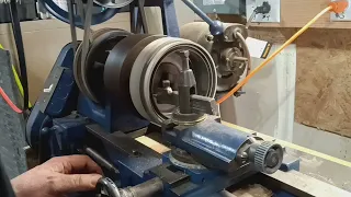 TW 200 Turning the Rear Drum