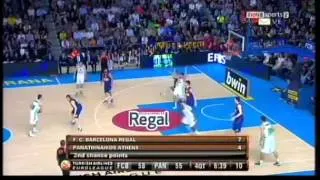 Barcelona-Παναθηναϊκός 65-66 EL Playoff Game 2 2012-13 Τα highlights του Παναθηναϊκού