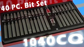 Набор вставок KING TONY 1040CQ 40PC  Bit Set