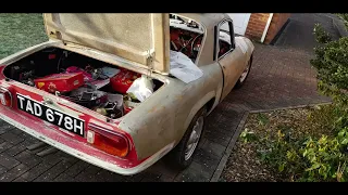 LOTUS ELAN S4 FHC RESTORATION BY MY LATE FATHER.