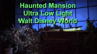 Haunted Mansion On Ride Ultra Low Light HD POV Walt Disney World