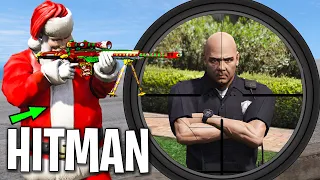 i became a HITMAN as SANTA CLAUS...