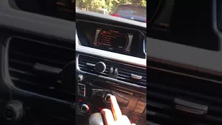 Activate AUX on Audi A4 B8